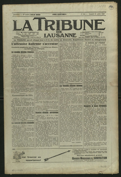 La Tribune de Lausanne